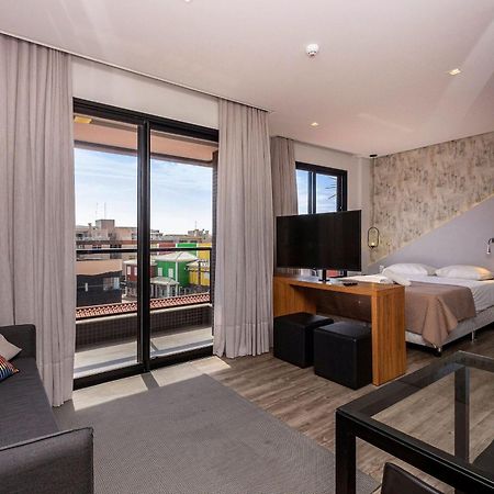 Aion Suites 205 - Lindo Apartamento Com Vista Para O Mar, A 60M Da Praia De Bombinhas, Com Piscina E Academia No Rooftop. Dış mekan fotoğraf