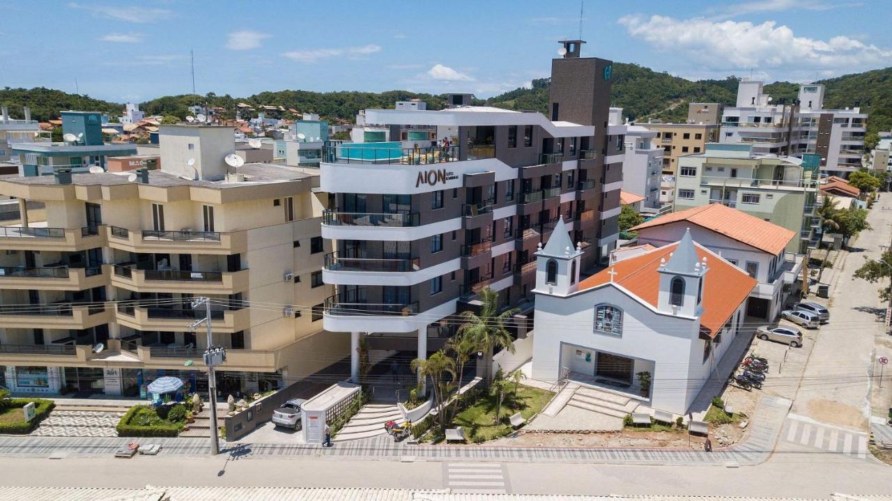 Aion Suites 205 - Lindo Apartamento Com Vista Para O Mar, A 60M Da Praia De Bombinhas, Com Piscina E Academia No Rooftop. Dış mekan fotoğraf