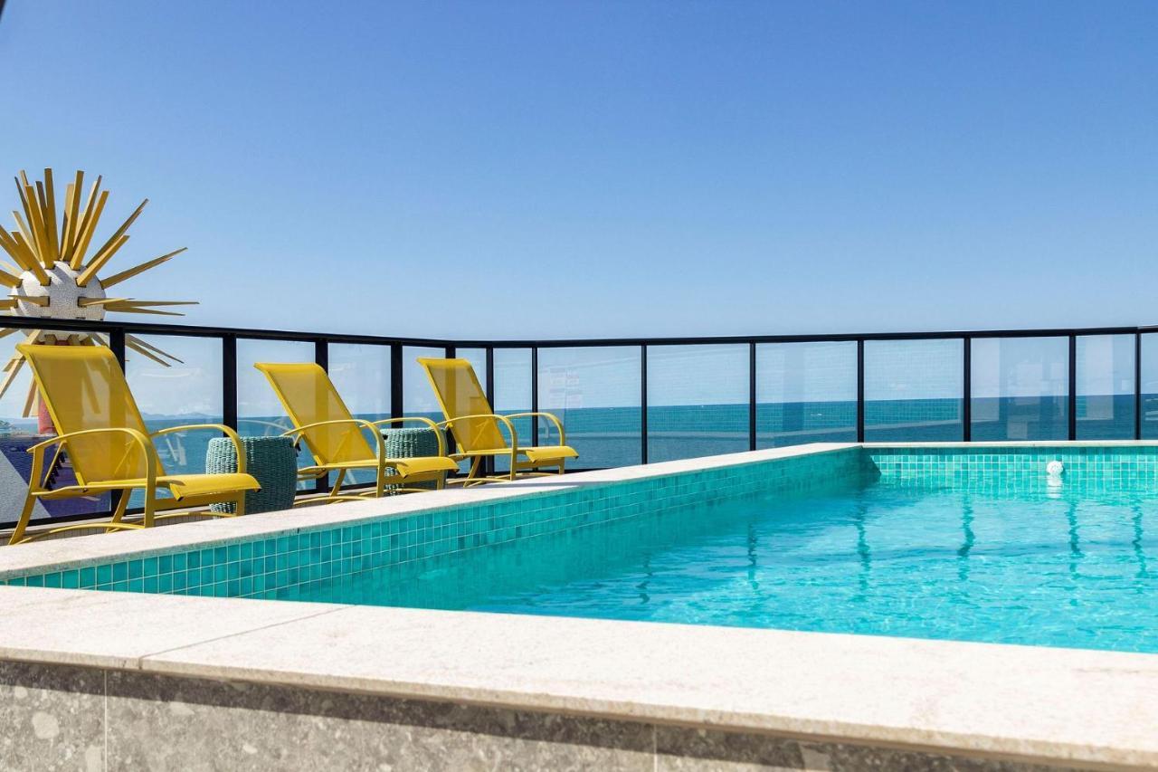 Aion Suites 205 - Lindo Apartamento Com Vista Para O Mar, A 60M Da Praia De Bombinhas, Com Piscina E Academia No Rooftop. Dış mekan fotoğraf