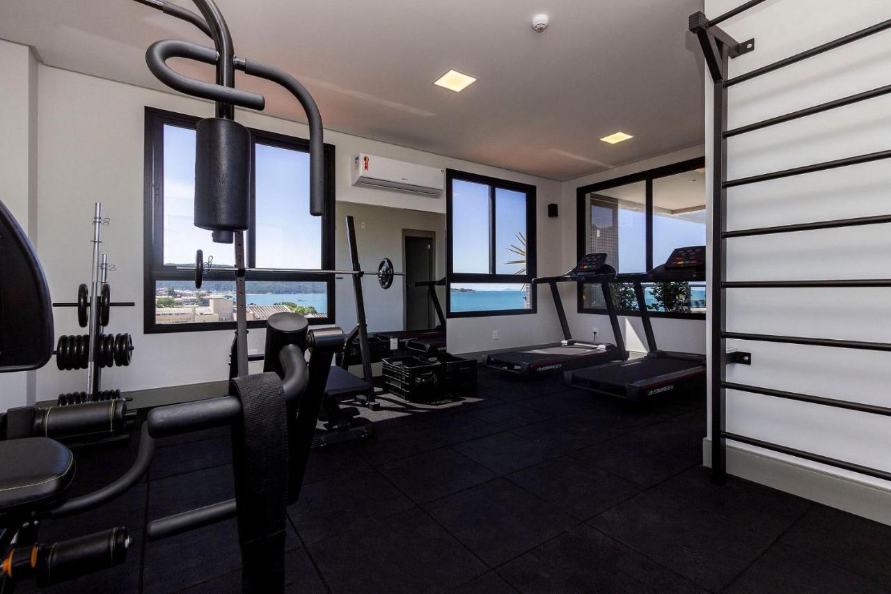Aion Suites 205 - Lindo Apartamento Com Vista Para O Mar, A 60M Da Praia De Bombinhas, Com Piscina E Academia No Rooftop. Dış mekan fotoğraf